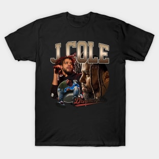 Hip Hop Retro J Cole Album Art T-Shirt